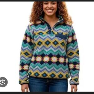 Patagonia Synchilla Women’s Fleece size medium Timber Twist